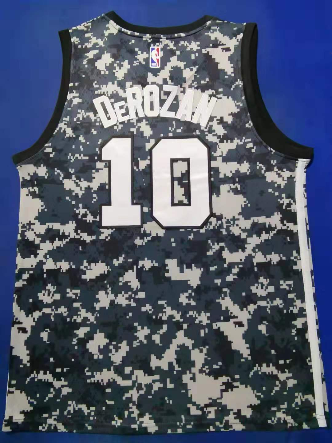 2020 Men San Antonio Spurs 10 Derozan camo City Edition limited Nike NBA Jerseys